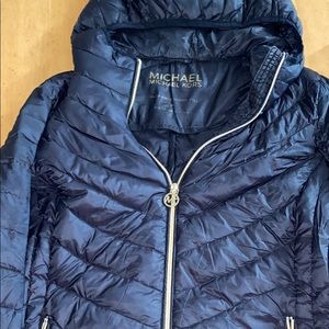 Michael Kors black winter coat size medium
